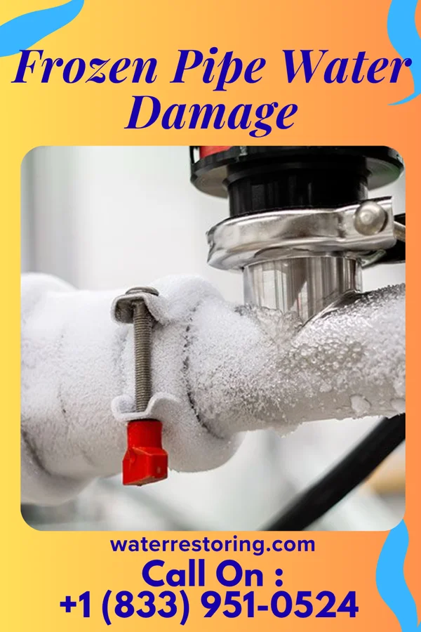Frozen Pipe Water Damage in Norman, NC